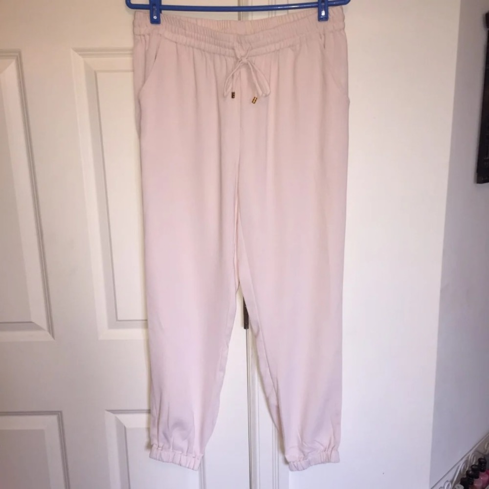 pink women’s joggers